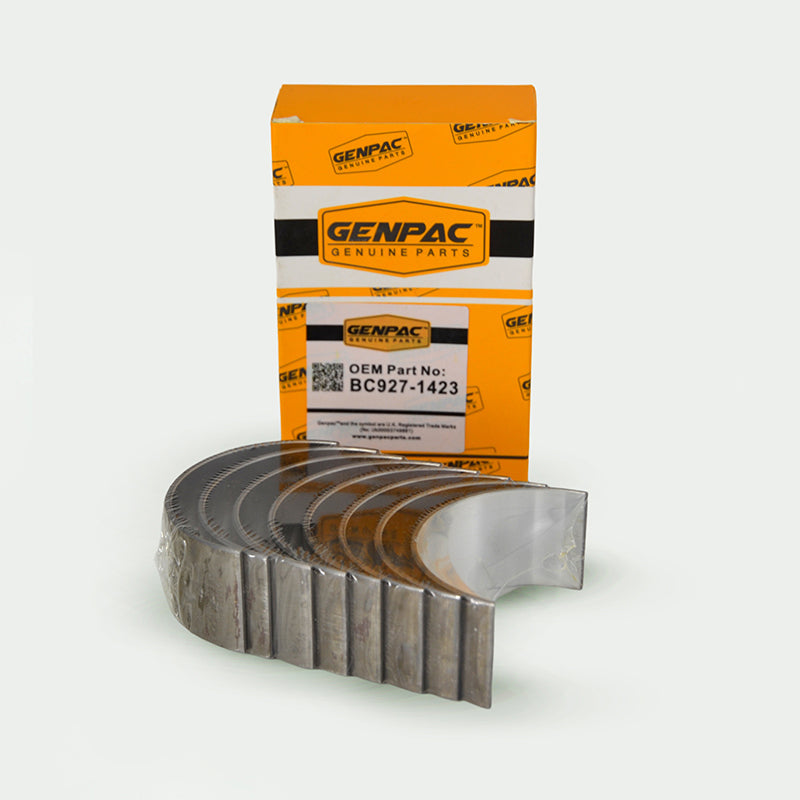 Genpac Genuine Part-Genpac BC927-1423 Conrod Bearing is Compatible with Industrial Engines Models ( Perkins Engines S1104 Series) -Approx. Shipping Dimensions: Length(mm): 150 -Width(mm): 100 -Height (mm): 50 -Weight(Kg): 0.5 -Always use Genuine Parts to Protect your Engine