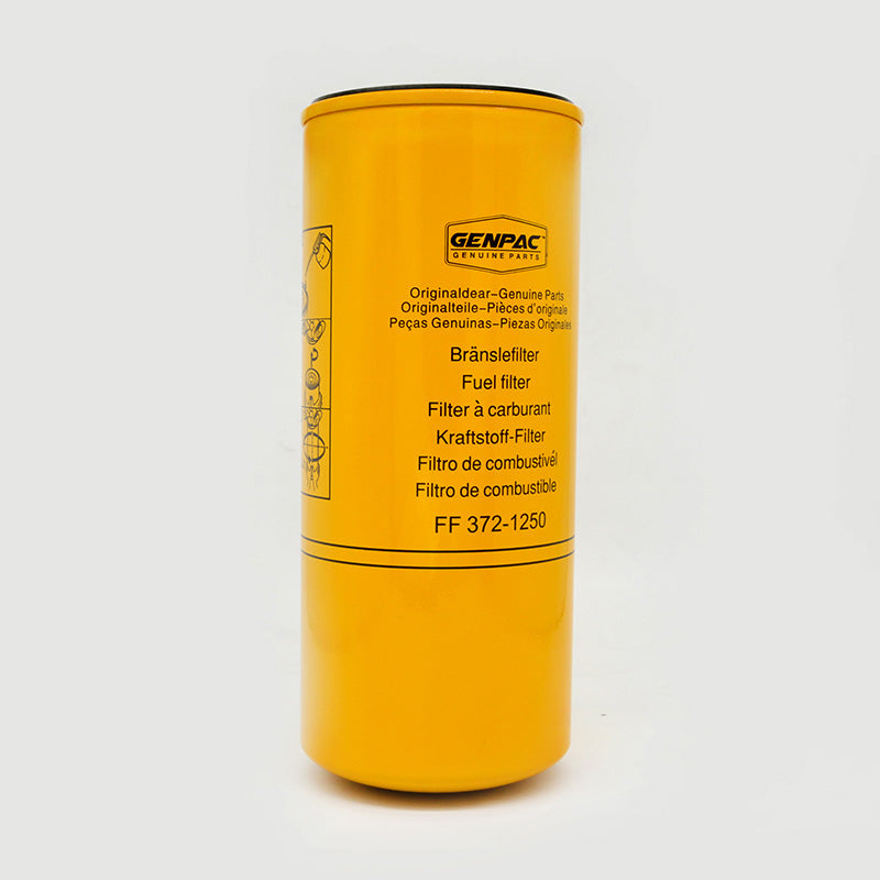 Genpac Genuine Part-Genpac Fuel Filter of Part No. FF372-1250 is Compatible with industrial Engine Models ( Volvo Engines) Equivalent to/ Replaces Fuel Filter Part No. 22480372
\n
\n-Approx. Shipping Dimensions: Length(mm): 120 -Width(mm): 120 -Height(mm): 270 -Weight(Kg): 1.27 Always Use Genuine Part to Protect your Engine
