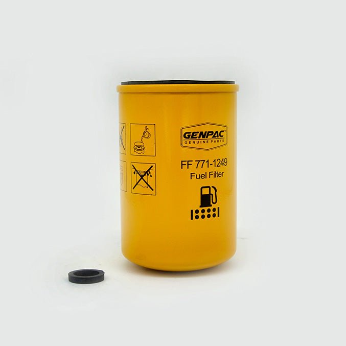 Genpac Genuine Part-Genpac Fuel Filter of Part No. FF771-1249 is Compatible with industrial Engine Models ( Volvo Engines) Equivalent to/ Replaces Fuel Filter Part No. 21492771
\n
\n-Approx. Shipping Dimensions: Length(mm): 80 -Width(mm): 80 -Height(mm): 130 -Weight(Kg): 0.41 Always Use Genuine Part to Protect your Engine
