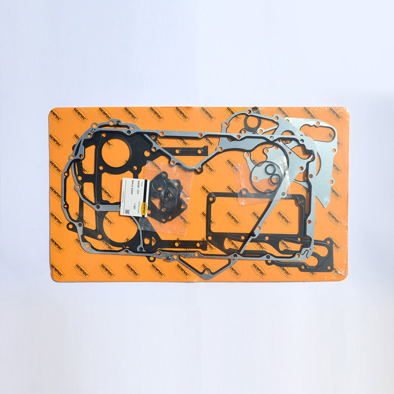 Genpac Genuine Part-Genpac Bottom Gasket of Part No. BG0382-1272 is Compatible with industrial Engine Models ( Perkins Engines 1104 Series) -Approx. Shipping Dimensions: Length(mm): 667 -Width(mm): 380 -Height(mm): 20 -Weight(Kg): 0.53 Always Use Genuine Part to Protect your Engine