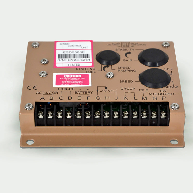 Genpac Genuine Part-Genpac ESD5500E-1494 Link Speed Controller is Compatible with Applicable Gensets -Approx. Shipping Dimensions: Length(mm): 200 -Width(mm): 190 -Height (mm): 70 -Weight(Kg): 0.75 -Always use Genuine Parts to Protect your Engine
