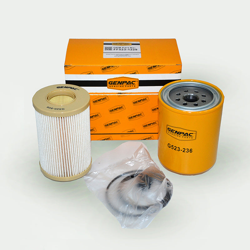 Genpac Genuine Part-Genpac FF523-1229 Fuel Filter is Compatible with John Deere Industrial Engine Model 6090HFU84 -Approx. Shipping Dimensions: Length(mm): 250 -Width(mm): 150 -Height (mm): 200 -Weight(Kg): 1.2 -Always use Genuine Parts to Protect your Engine