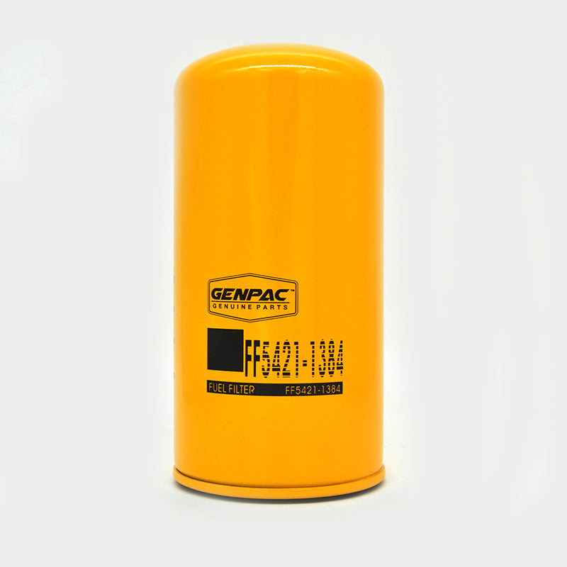 Genpac Genuine Part- Genpac Fuel Filter of Part No. FF5421-1384 is Compatible with Industrial Engines Models ( Cummins Engines )- Approx. Shipping Dimensions: Length(mm):100 -Width(mm):100 -Height(mm):200 -Weight(Kg): 0.74 - Always Use Genuine Part to Protect your Engine