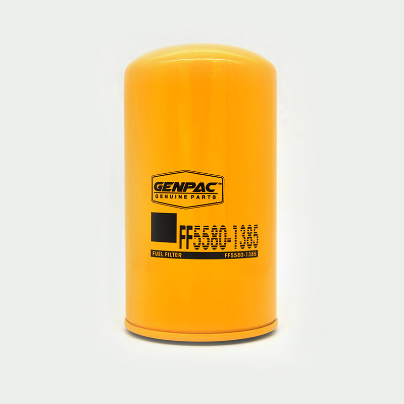 Genpac Genuine Part- Genpac Fuel Filter of Part No. FF5580-1385 is Compatible with Industrial Engines Models ( Cummins Engines )- Approx. Shipping Dimensions: Length(mm):100 -Width(mm):100 -Height(mm):180 -Weight(Kg): 0.73 - Always Use Genuine Part to Protect your Engine