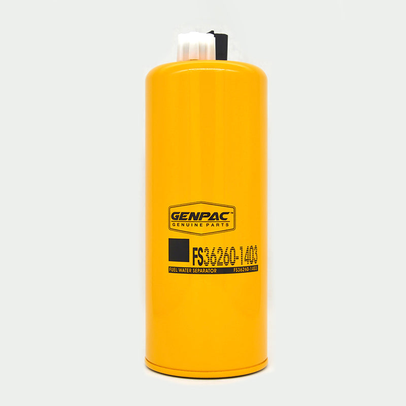Genpac Genuine Part- Genpac Fuel Filter of Part No. FS36260-1403 is Compatible with Industrial Engines Models ( Cummins Engines )- Approx. Shipping Dimensions: Length(mm):115 -Width(mm):115 -Height(mm):300 -Weight(Kg): 1.49 - Always Use Genuine Part to Protect your Engine