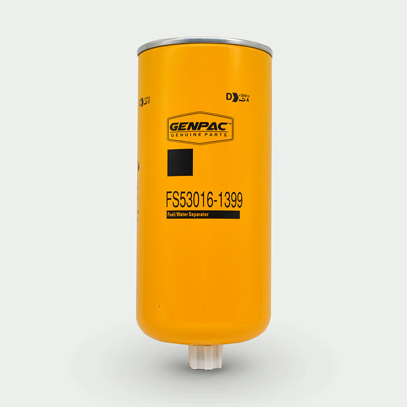 Genpac Genuine Part- Genpac Fuel Filter of Part No. FS53016-1399 is Compatible with Industrial Engines Models ( Cummins Engines )- Approx. Shipping Dimensions: Length(mm):150 -Width(mm):150 -Height(mm):330 -Weight(Kg): 2.35 - Always Use Genuine Part to Protect your Engine