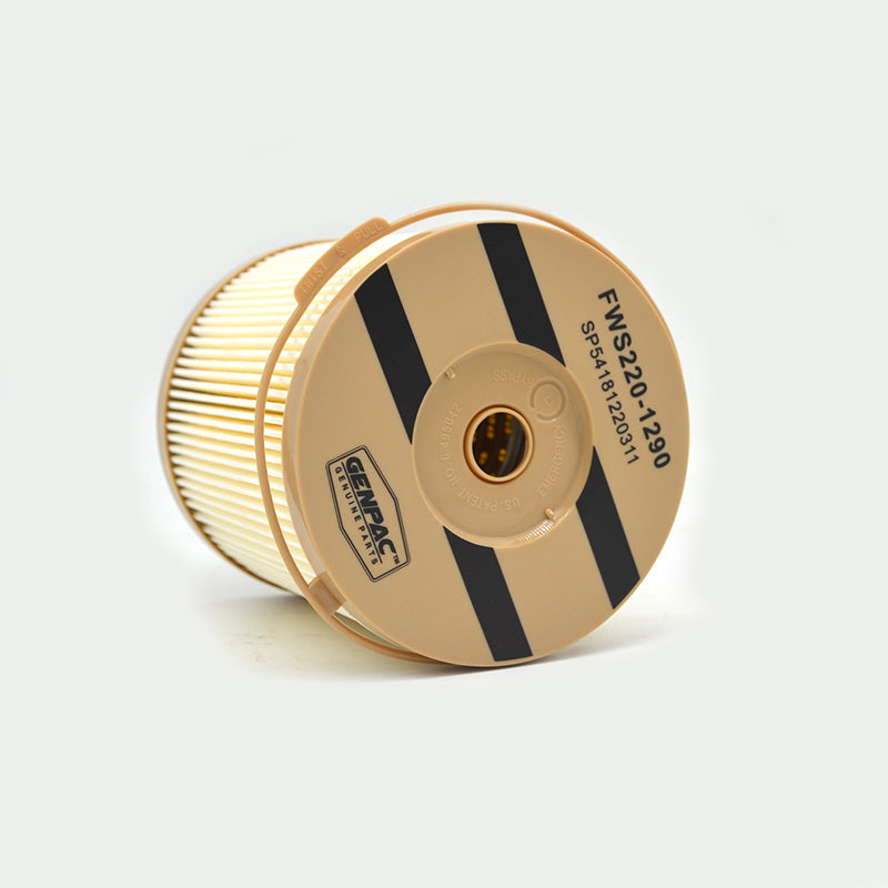 Genpac Genuine Part- Genpac Filter Element of Part No. FWS220-1290 is Compatible with Industrial Engines Models ( All Diesel Engines )- Approx. Shipping Dimensions: Length(mm):120 -Width(mm):120 -Height(mm):130 -Weight(Kg): 0.32 - Always Use Genuine Part to Protect your Engine