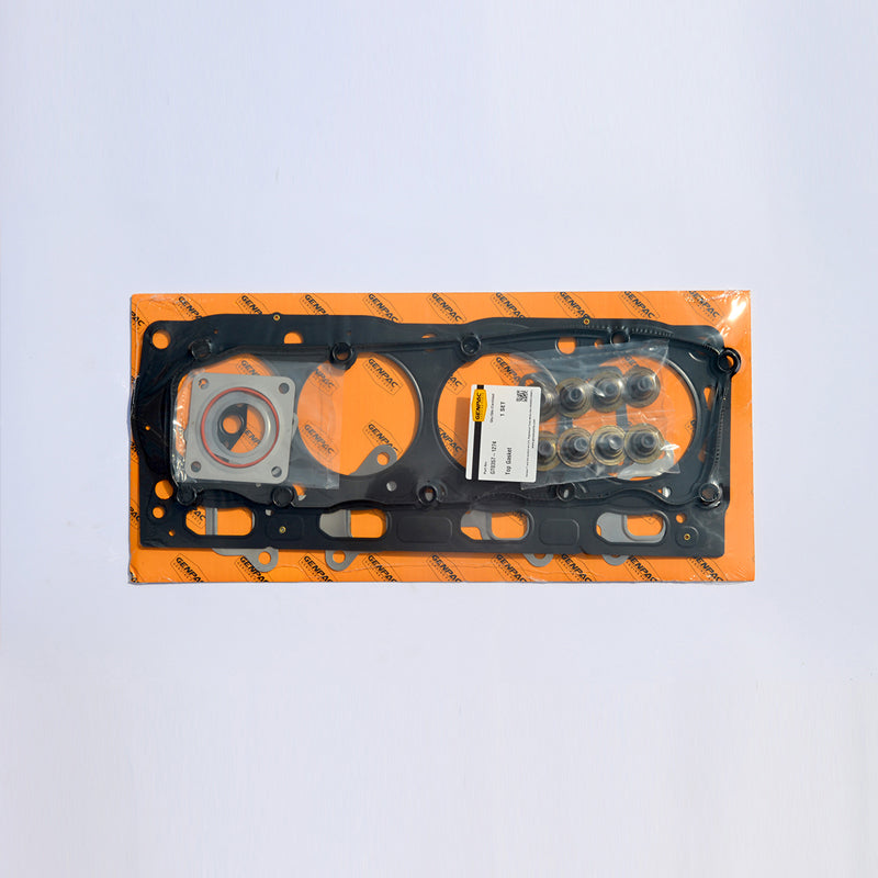 Genpac Genuine Part- Genpac Top Gasket of Part No. GT0357-1274 is Compatible with Industrial Engine Models ( Perkins Engines 1104 Series) Approx. Shipping Dimensions: Length(mm): 550 - Width(mm)250 - Height(mm) 10-Weight (Kg): 0.94 - Always Use Genuine Part to Protect Your Engine
