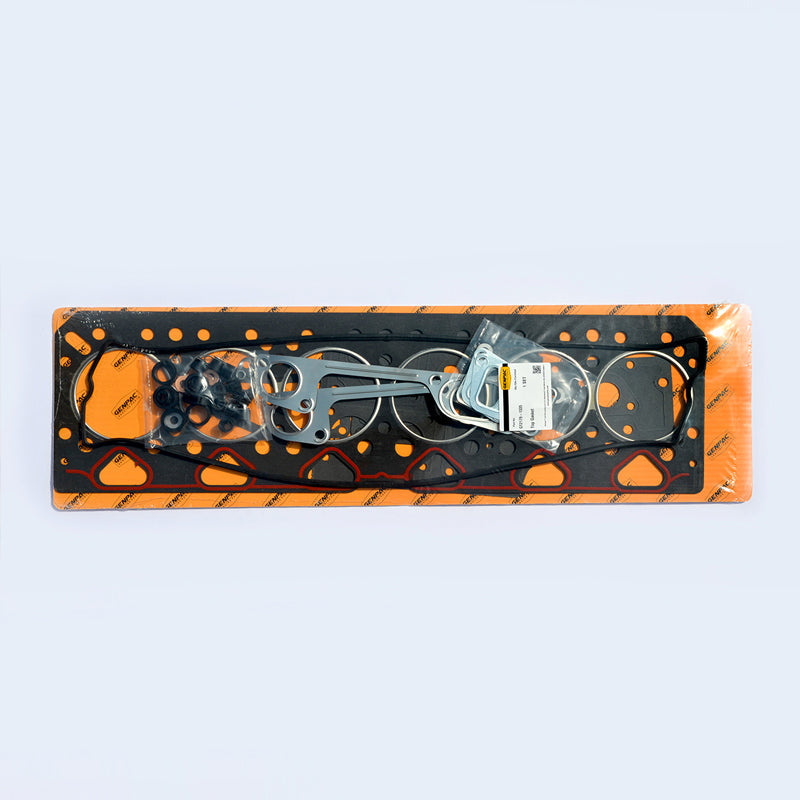 Genpac Genuine Part-Genpac Top Gasket of Part No. GT2179-1335 is Compatible with industrial Engine Models ( Perkins Engines 1006 Series) -Approx. Shipping Dimensions: Length(mm): 800 -Width(mm): 240 -Height(mm): 17 -Weight(Kg): 0.96 Always Use Genuine Part to Protect your Engine