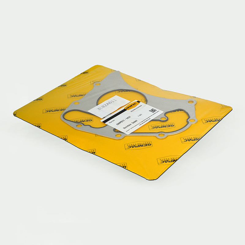 Genpac Genuine Part-Genpac GWP011-1437 Water Pump Gasket is Compatible with Industrial Engines Models ( Perkins Engines 1103 Series) -Approx. Shipping Dimensions: Length(mm): 300 -Width(mm): 220 -Height (mm): 20 -Weight(Kg): 0.2 -Always use Genuine Parts to Protect your Engine
