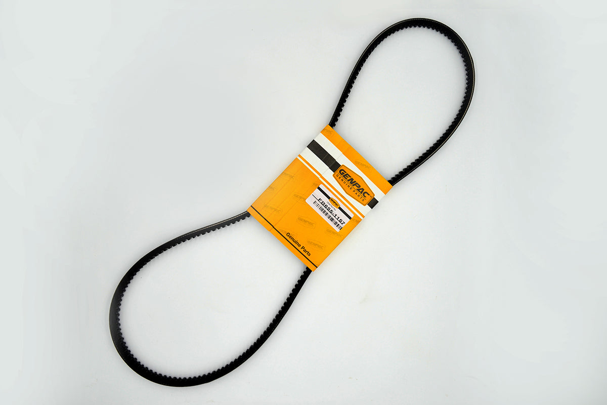 Genpac Genuine Part- Genpac Fan Belt of Part No. FB655-1157 is Compatible with Industrial Engine Models ( Perkins Engines 1103 Series 1106 Series) Equivalent to/ Replaces Fan Belt Part No. 2614B655
\n
\nApprox. Shipping Dimensions: Length(mm): 570 - Width(mm)110 - Height(mm) 10-Weight (Kg):0.08 - Always Use Genuine Part to Protect Your Engine
