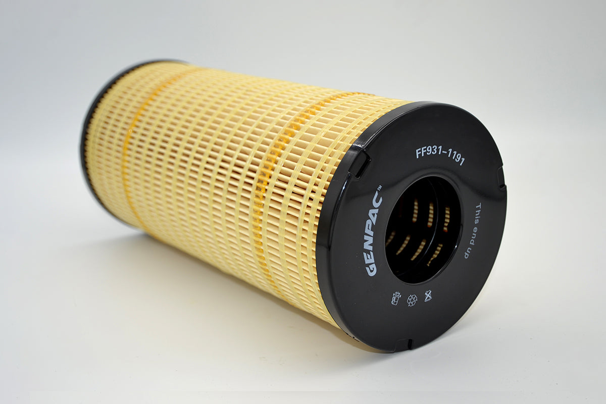 Genpac Genuine Part- Genpac Fuel Filter of Part No. FF931-1191 is Compatible with Industrial Engine Models ( Perkins Engines 2300 Series 2200 Series 2500 Series 2800 Series) Equivalent to/ Replaces Fuel Filter Part No. CH10931
\n- Approx. Shipping Dimensions: Length(mm): 115 - Width(mm)115 - Height(mm) 25 -Weight (Kg): 0.59
\n- Always Use Genuine Part to Protect Your Engine