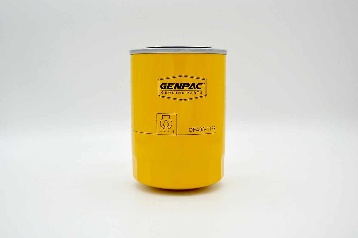 Genpac Genuine Part- Genpac Oil Filter of Part No. OF403-1179 is Compatible with Industrial Engine Models ( Perkins Engines 4.236 Series 6.354 Series 1000 Series 1103 Series) Equivalent to/ Replaces Oil Filter Part No. 2654403
\n
\nApprox. Shipping Dimensions: Length(mm): 100 - Width(mm)100 - Height(mm) 145-Weight (Kg): 0.6 - Always Use Genuine Part to Protect Your Engine