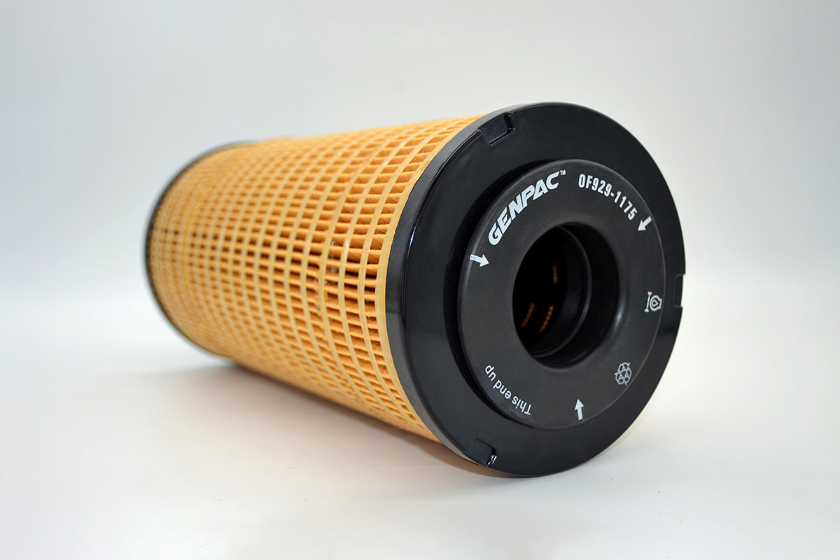Genpac Genuine Part- Genpac Oil Filter of Part No. OF929-1175 is Compatible with Industrial Engine Models ( Perkins Engines 2300 Series 2200 Series 2500 Series 2800 Series) Equivalent to/ Replaces Oil Filter Part No. CH10929
\n
\n-Approx. Shipping Dimensions: Length(mm): 125 - Width(mm)125 - Height(mm) 285-Weight (Kg): 0.66 - Always Use Genuine Part to Protect Your Engine