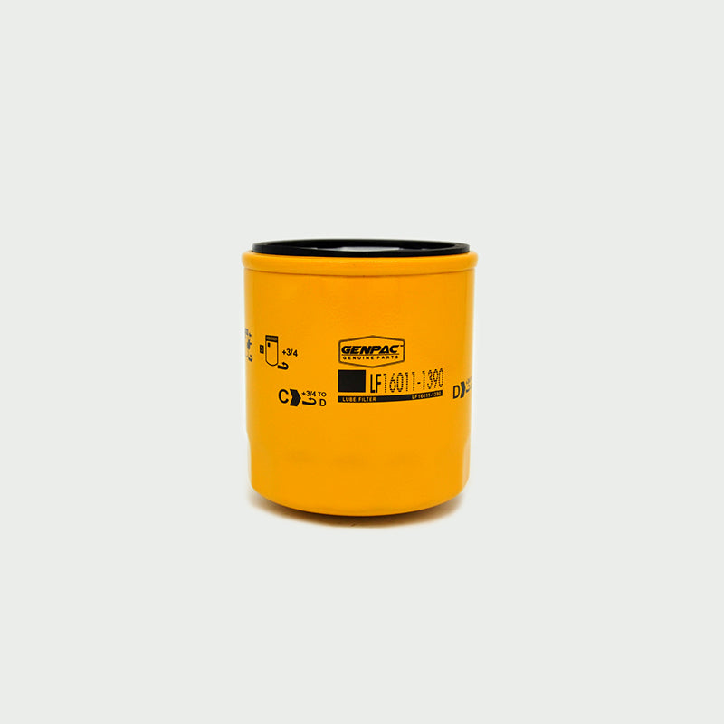 Genpac Genuine Part- Genpac Oil Filter of Part No. LF16011-1390 is Compatible with Industrial Engines Models ( Cummins Engines )- Approx. Shipping Dimensions: Length(mm):80 -Width(mm):80 -Height(mm):100 -Weight(Kg): 0.33 - Always Use Genuine Part to Protect your Engine