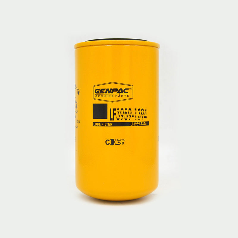 Genpac Genuine Part- Genpac Oil Filter of Part No. LF3959-1394 is Compatible with Industrial Engines Models ( Cummins Engines )- Approx. Shipping Dimensions: Length(mm):100 -Width(mm):100 -Height(mm):180 -Weight(Kg): 0.72 - Always Use Genuine Part to Protect your Engine