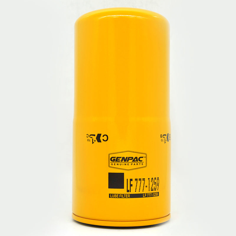 Genpac Genuine Part- Genpac Fuel Filter of Part No. LF777-1259 is Compatible with Industrial Engines Models ( Cummins Engines )- Approx. Shipping Dimensions: Length(mm):125 -Width(mm):125 -Height(mm):260 -Weight(Kg): 1.4 - Always Use Genuine Part to Protect your Engine
