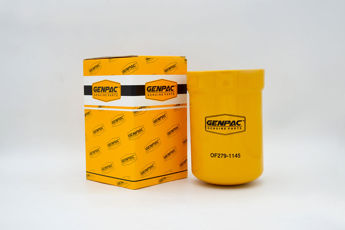 Genpac Genuine Part- Genpac Oil Filter of Part No. OF279-1145 is Compatible with Industrial Engines Models ( John Deere Engines 6068HFU55 )- Approx. Shipping Dimensions: Length(mm):100 -Width(mm):100 -Height(mm):155 -Weight(Kg): 0.65 - Always Use Genuine Part to Protect your Engine