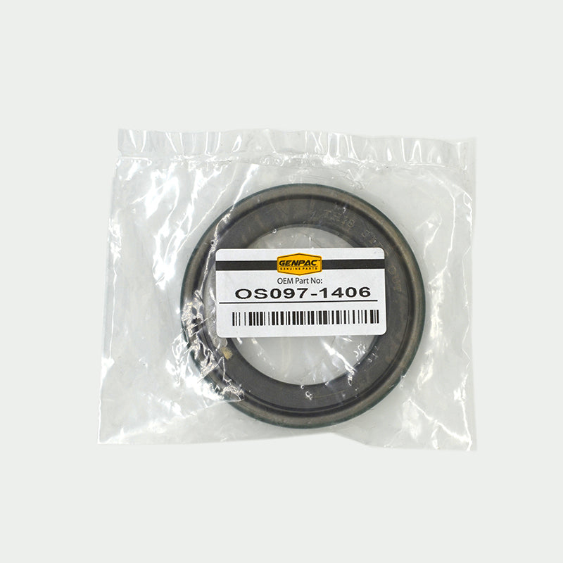 Genpac Genuine Part- Genpac Oil Seal of Part No. OS097-1406 equivalent to Oil Seal of Part No. RE538097 is Compatible with Industrial Engines Models ( John Deere Engines 4045HF158,4045HF158R,4045TF158,4045TF158R,4045TF258,4045TF258R,4045TFG20,4045HFG20,6068HF158,6068HF158R,6068HF258,6068HF258R,6068HFU20,6068HFG20 )- Approx. Shipping Dimensions: Length(mm):100 -Width(mm):100 -Height(mm):20 -Weight(Kg): 0.03 - Always Use Genuine Part to Protect your Engine