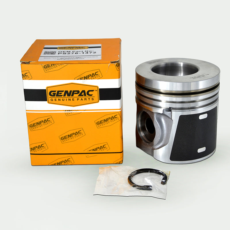 Genpac Genuine Part-Genpac PS276-1472 Piston and Ring Set is Compatible with Industrial Engines Models ( Perkins Engines 1106 Series) -Approx. Shipping Dimensions: Length(mm): 130 -Width(mm): 130 -Height (mm): 150 -Weight(Kg): 2 -Always use Genuine Parts to Protect your Engine