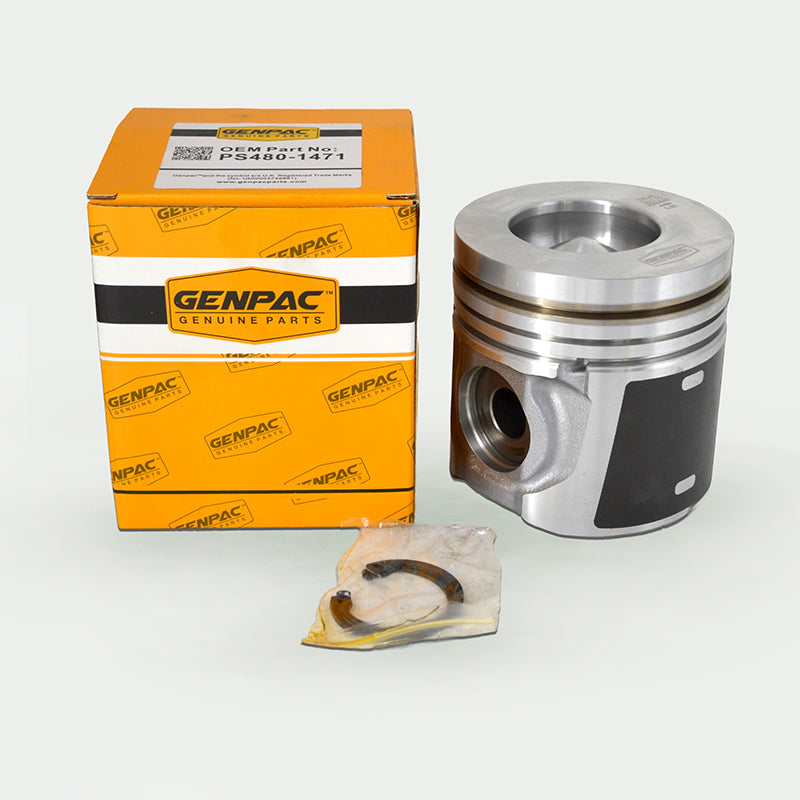 Genpac Genuine Part-Genpac PS480-1471 Piston and Ring Set is Compatible with Industrial Engines Models ( Perkins Engines 1106 Series) -Approx. Shipping Dimensions: Length(mm): 130 -Width(mm): 130 -Height (mm): 150 -Weight(Kg): 2 -Always use Genuine Parts to Protect your Engine