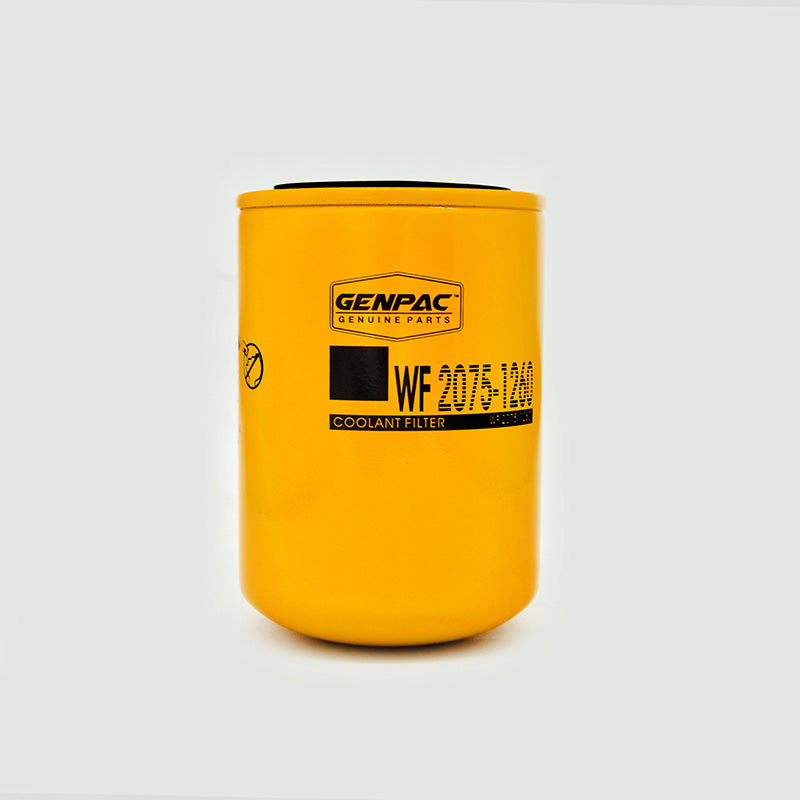 Genpac Genuine Part- Genpac Water Filter of Part No. WF2075-1260 is Compatible with Industrial Engine Models ( Cummins Engines) Equivalent to/ Replaces Water Filter Part No. WF2075
\n
\nApprox. Shipping Dimensions: Length(mm): 90 - Width(mm)90 - Height(mm) 140-Weight (Kg): 0.62 - Always Use Genuine Part to Protect Your Engine